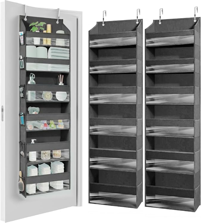 HOMELUX THEORY UPGRADED 6 Tiers Over The Door Organizer Hanging by HomeluxTheory