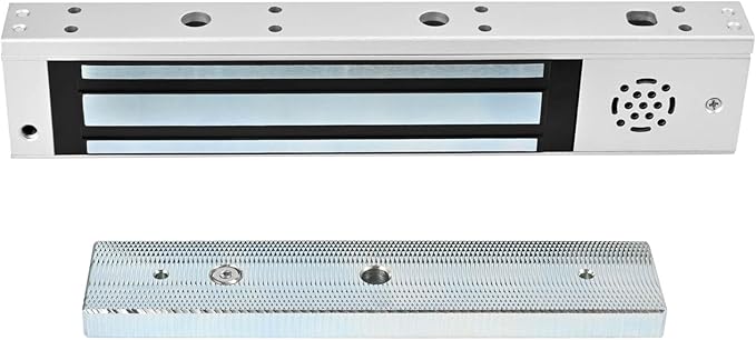 Door Access Control System Outswinging 600lbs Magnetic Lock Kit Build-in Alarm - Image 5