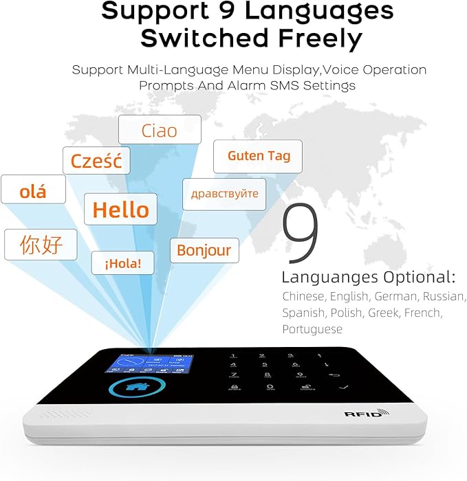 PGST 10 PCS Home Security Systems - Image 9