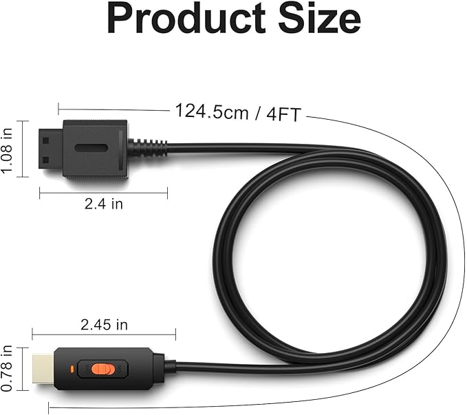 Arector Wii to HDMI Adapter Cable - Image 3