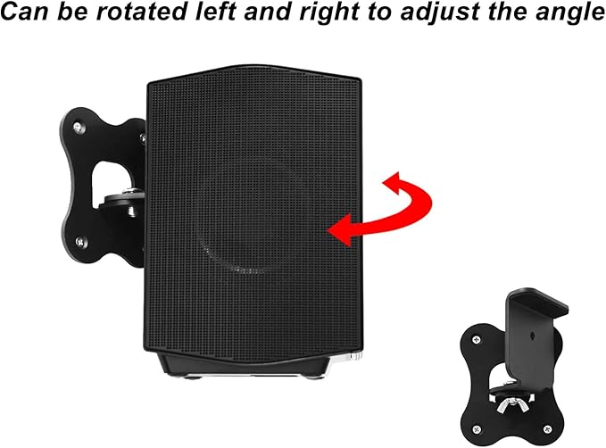 Dpofirs Speaker Wall Bracket for Q930B, Speaker Wall Bracket Metal Speaker Wall - Image 3