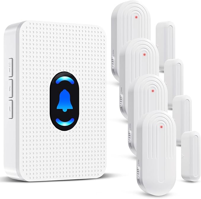 Daytech Wireless Door Chime System - 800ft Long Range by DAYTECH