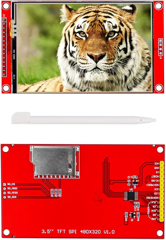 Hosyond 3.5 Inches TFT LCD Touch Screen Shield Display Module 480x320 SPI - Image 6