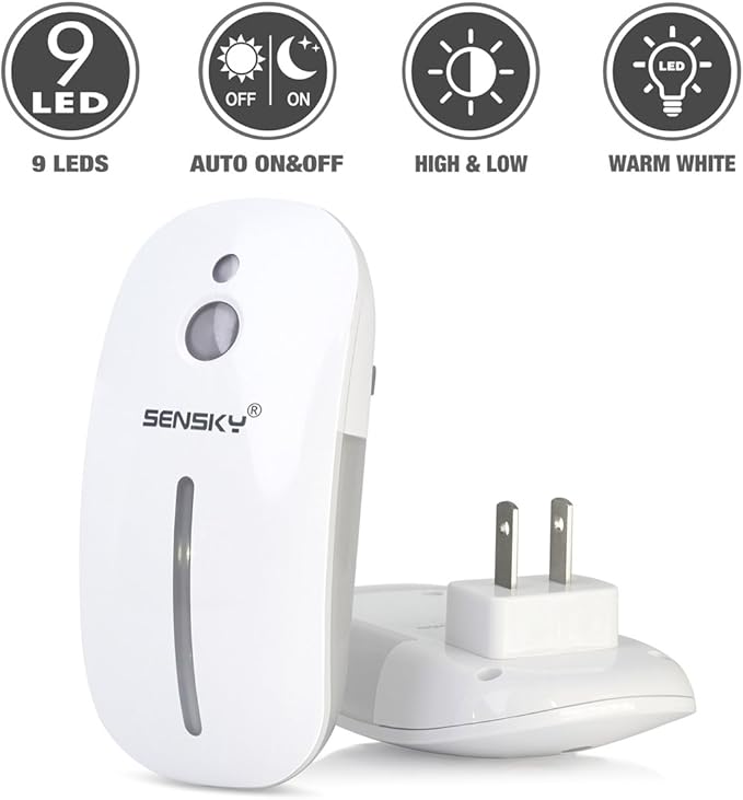 Sensky [2 Pack Plug in Night Light - Image 4