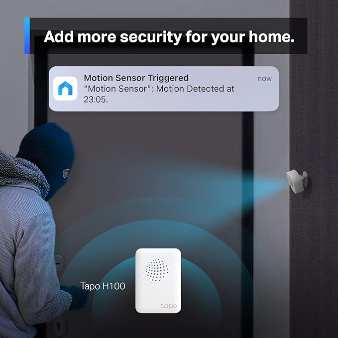 TP-Link Tapo Motion Sensor, Requires Tapo Hub, Long Battery Life w/Sub-1G - Image 6