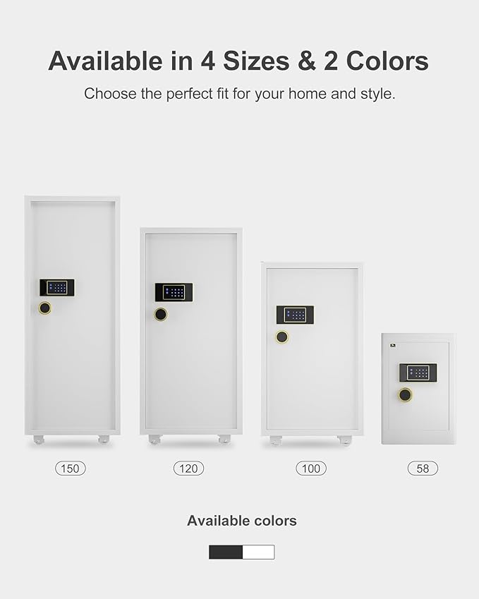 TIGERKING 17.6 Cu Ft Extra Large Home Security Safe – Touchscreen Lock - Image 9
