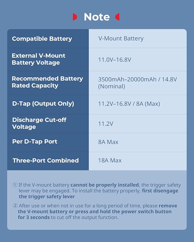SMALLRIG V-Mount Battery Plate Kit - Image 8