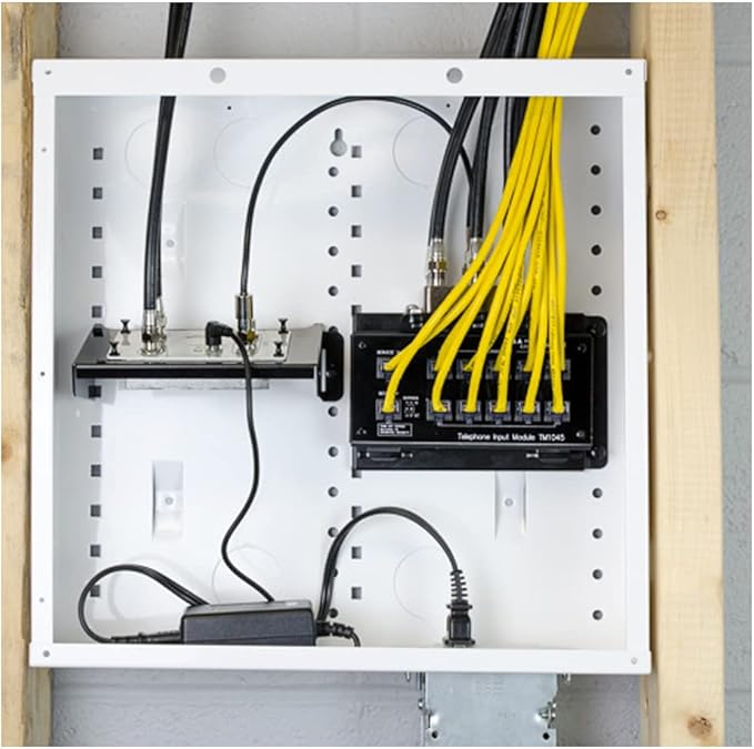 Legrand - OnQ 14 Inch Cable Management, Structured Media Box, In-Wall Enclosure - Image 7