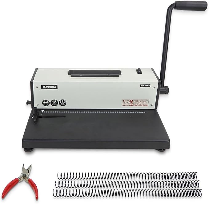 Rayson PD-1501 Coil Binding Machine by RAYSON