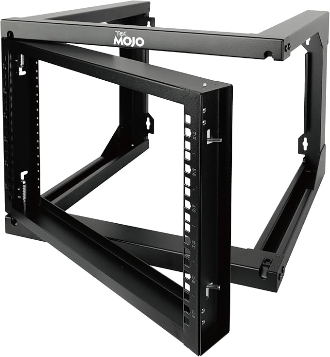 Tecmojo 6U Wall Mount Server Rack, Open Frame Network Rack by Tecmojo