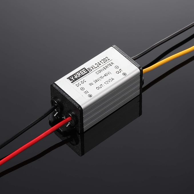 2 Pcs Dc 24v to 12v 2a 24w Step Converter Voltage Reducer Regulator Down - Image 7