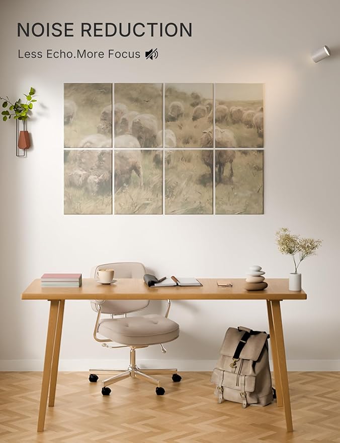 Wall Art Acoustic Panels, Decorative Sound Absorbing Panels - Image 2