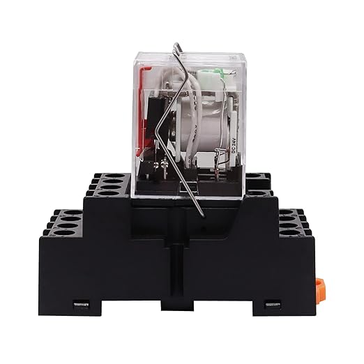 TWTADE/DC 12V Relay 5A Electromagnetic Power Coil Relay 14 Pins 4PDT 4NO+4NC - Image 5