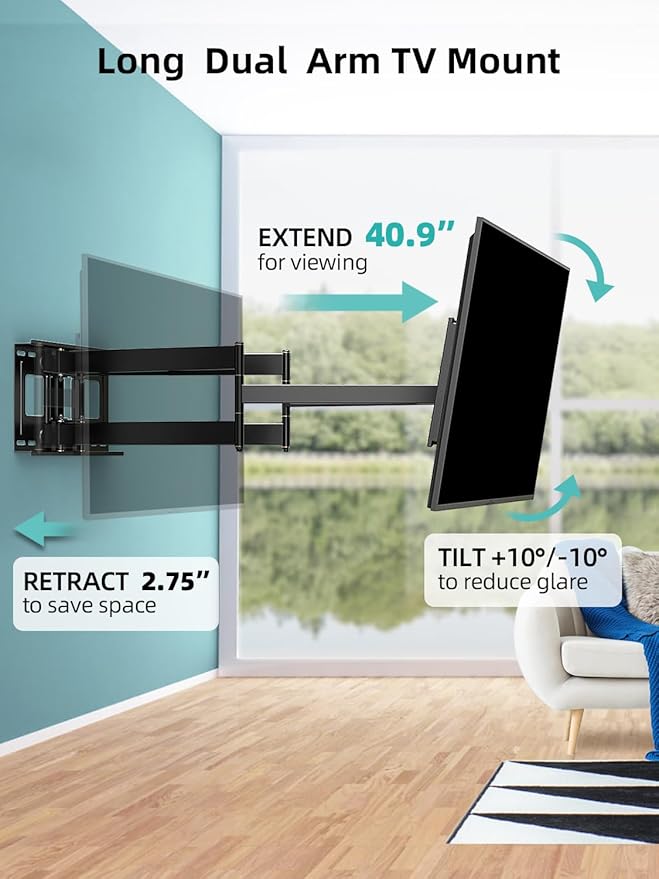 HCMOUNTING Heavy Duty TV Wall Mount - Image 4