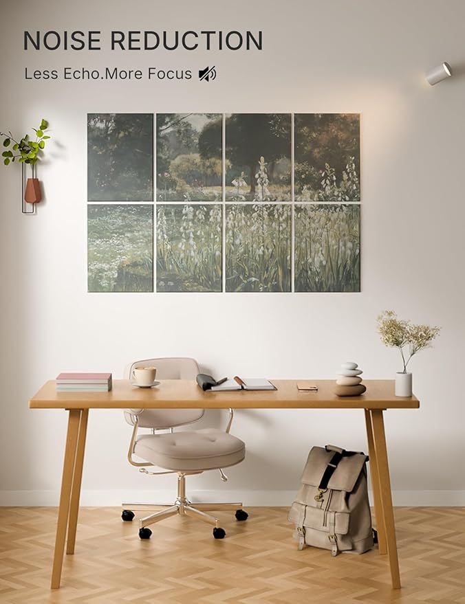 Wall Art Acoustic Panels, Decorative Sound Absorbing Panels - Image 2