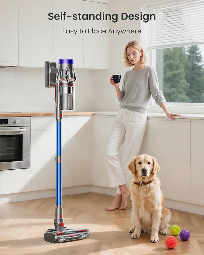 Cordless Vacuum Cleaner, 55KPa 650W 70Mins Vacuum Cleaner - Image 7