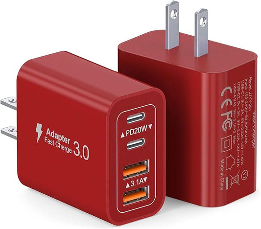 40W USB C Wall Charger, iPad Pro/Mini/Air, iPod Nano, iPod Touch, Smart Phone by Dulums