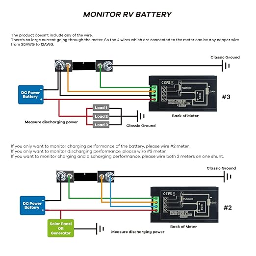 Hosyond DC 6.5-100V 0-100A LCD Display Digital Power Monitoring Meter Voltage - Image 7