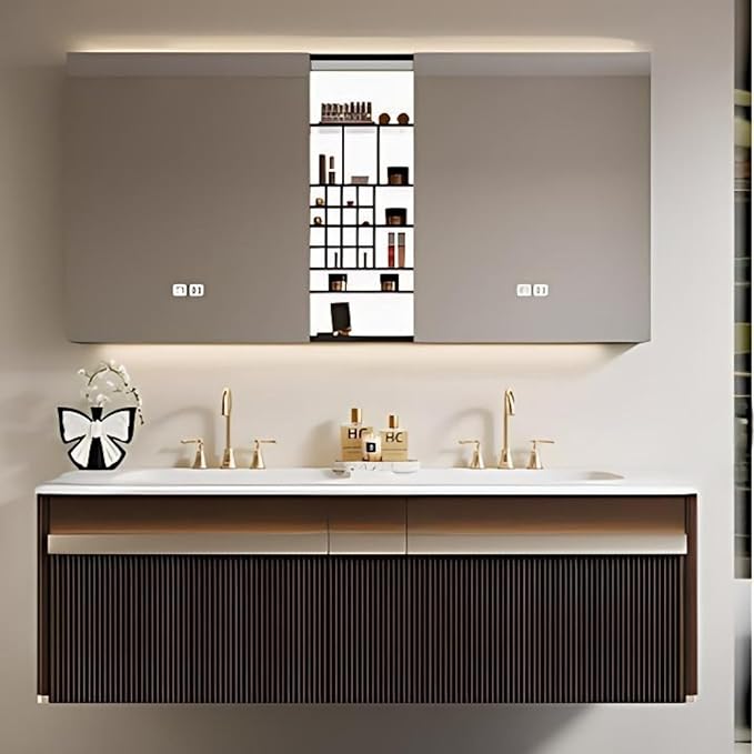 Bathroom Vanity with Double Sink by TIZAZOFashionHome