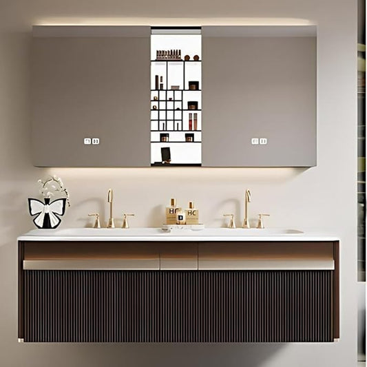 Bathroom Vanity with Double Sink by TIZAZOFashionHome