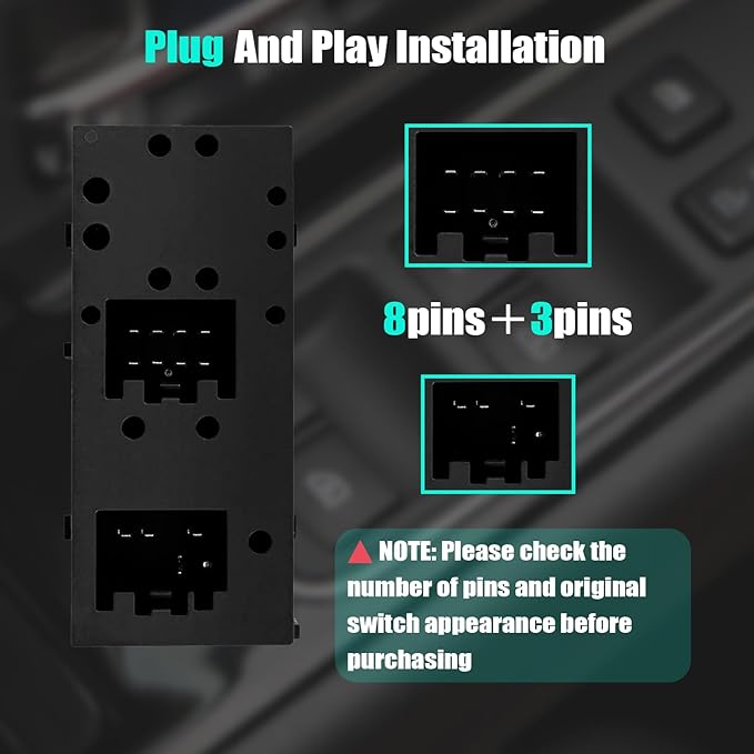 Master Power Window Control Switch - Image 2