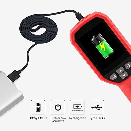 UNI-T UTi712S Infrared Thermal Camera 120x90 IR Resolution Thermal Imager 10800 - Image 3