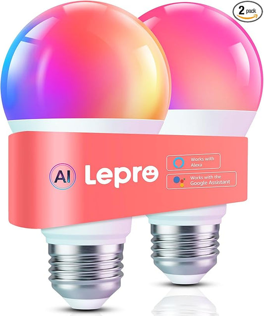 Lepro B1 AI Smart Light Bulbs by Lepro