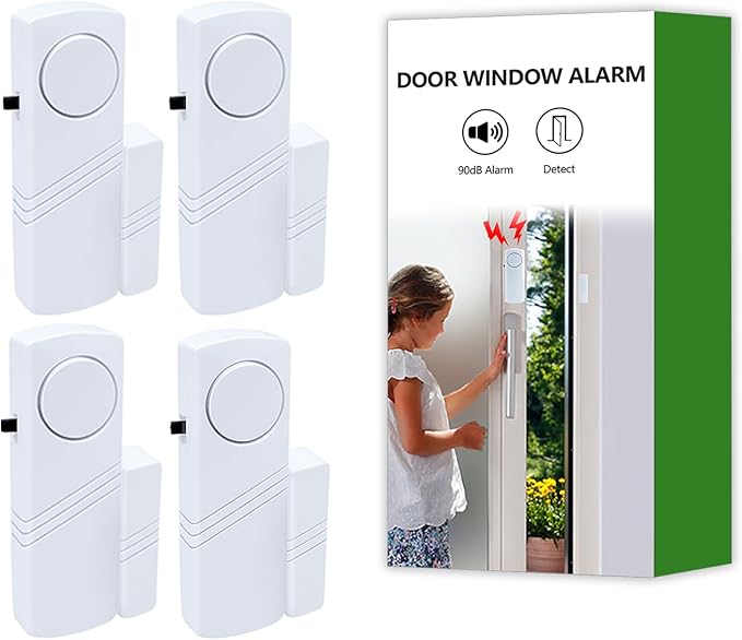 Door Window Alarm, 90dB Door Alarms Sensor by Unknown