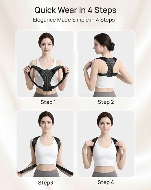 Anatomical Y-Shape Upper Back Brace Posture Corrector - Image 7