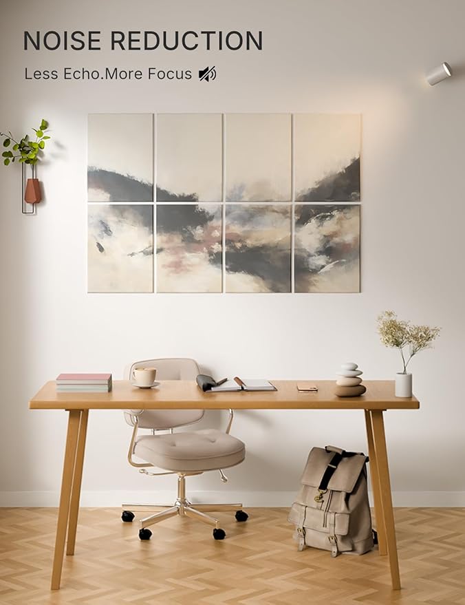 Wall Art Acoustic Panels, Decorative Sound Absorbing Panels - Image 2