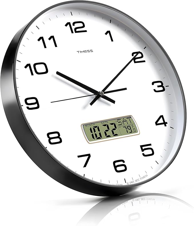 TIMESS Wall Clock, Ideal Modern Home, Office Decor - Image 4