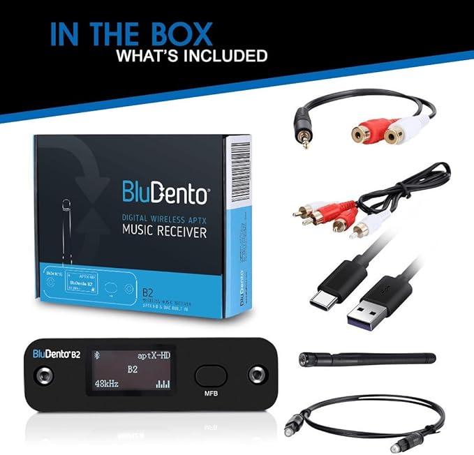 B2 LDAC/aptX HD Bluetooth 5.1 Hi-Fi Audio Receiver - Image 8