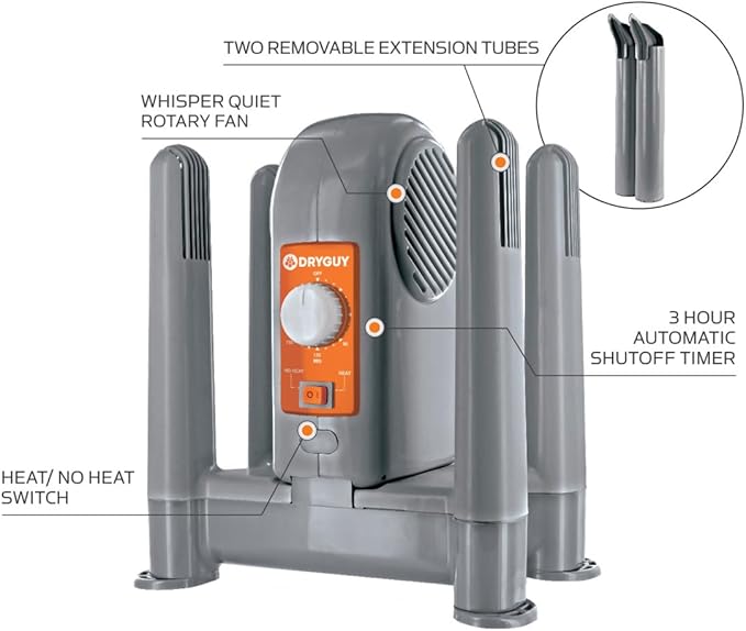 DryGuy Shoe, Garment & Gear Electric Dryer, Quick Drying - Image 2