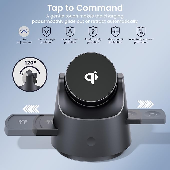 3 in 1 Wireless Charging Station - Image 4