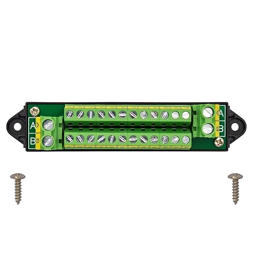 30Amp 300V 2x12 Position Terminal Block Distribution Module. OONO D-1659GP - Image 3