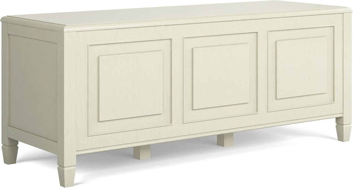 simplihome connaught 51" wide solid wood trunk bench, main product view