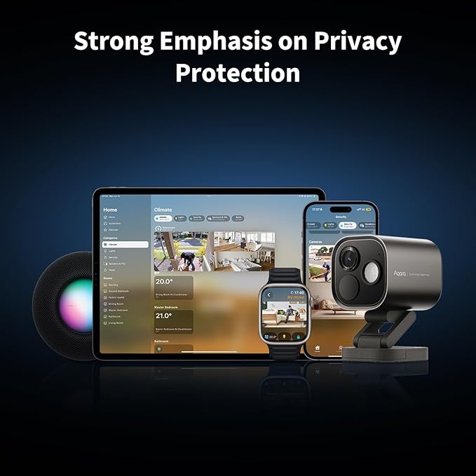 Aqara 4MP Camera Hub G5 Pro PoE, True Color Night Vision Security Camera Outdoor - Image 6