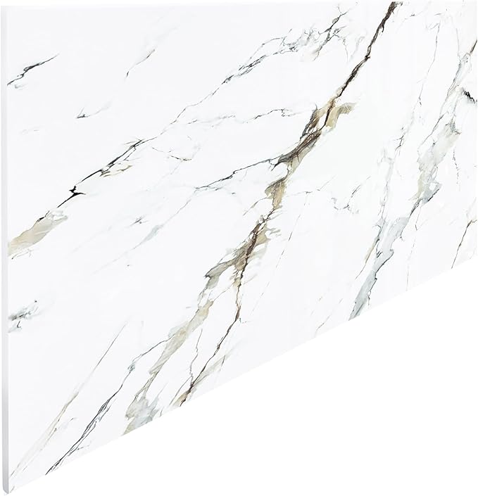 Dundee Deco Faux Marble Wall Panels - 2 ft X 4 ft - Glossy - Image 4