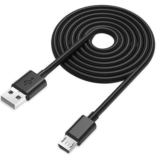 15FT Long Micro USB Cable, PS4 Controller Charger Cord by SCOVEE