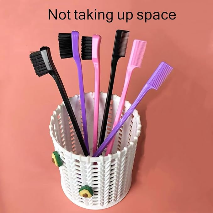 6Pack Double Sided Edge Control Hair Brush Professional Edge Control Hair Brush - Image 7