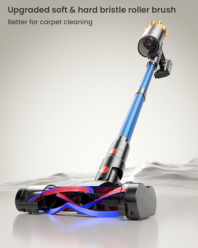 Kermoky Cordless Vacuum Cleaner, 650W 55KPA 70Mins Vacuum Cleaners - Image 4
