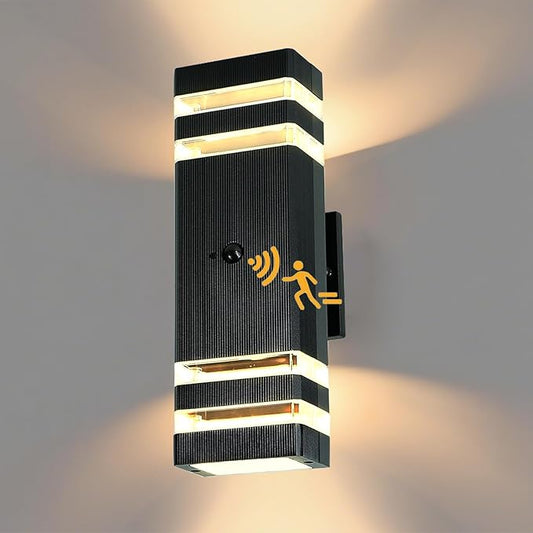 iYogaled Motion Sensor Outdoor Wall Lights by iYogaled