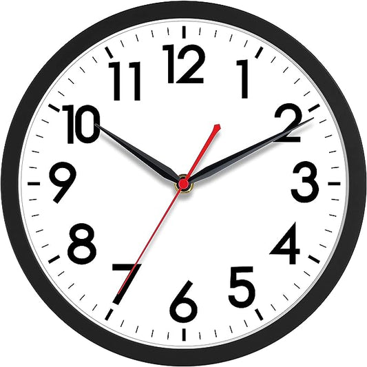 AKCISOT 14 Inch Wall Clock Silent Non-Ticking Modern Wall Clocks Battery by Akcisot