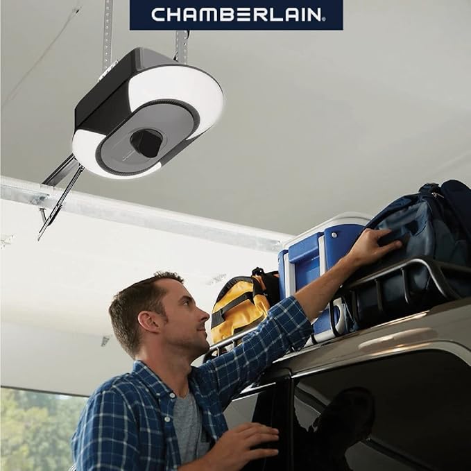 Chamberlain B6753T Smart Garage Door Opener, Video Streaming & Advanced Corner - Image 2