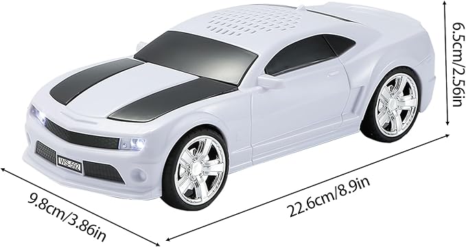 WSTER WS-592 Supercar Design Bluetooth Replica Speaker – Portable Car Model - Image 9