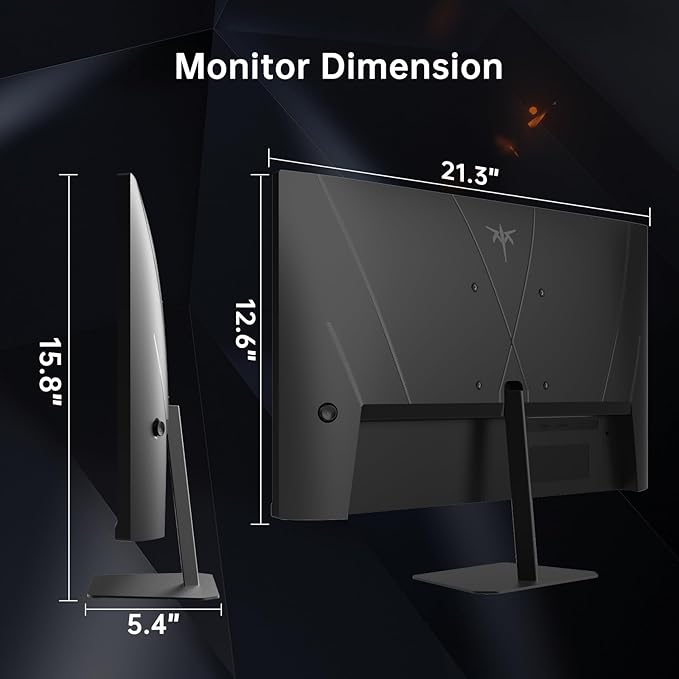 KTC 24 inch 190Hz/180Hz Gaming Monitor, HDR 400 Fast IPS Screen, FHD 1080P - Image 8