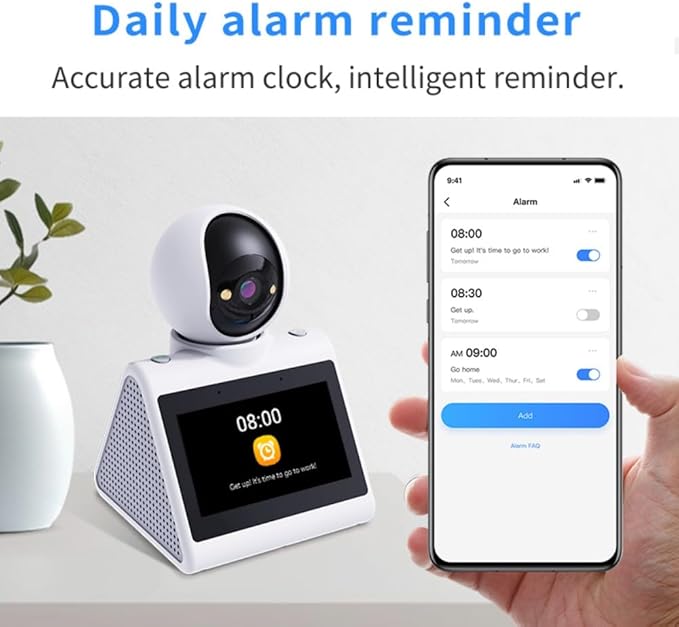 SIYZHOP Indoor Home Security Camera, Pet Dog Camera, Two Way Video Camera - Image 4