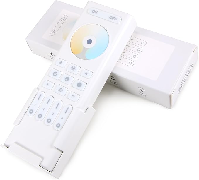 XXK 4-Zone 2.4G Wireless RF Remote Control, 99ft 360 Control, 4 Channel Group by XXK