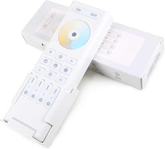 XXK 4-Zone 2.4G Wireless RF Remote Control, 99ft 360 Control, 4 Channel Group by XXK