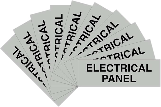 All Quality Basic Electrical Panel Sign by All+Quality